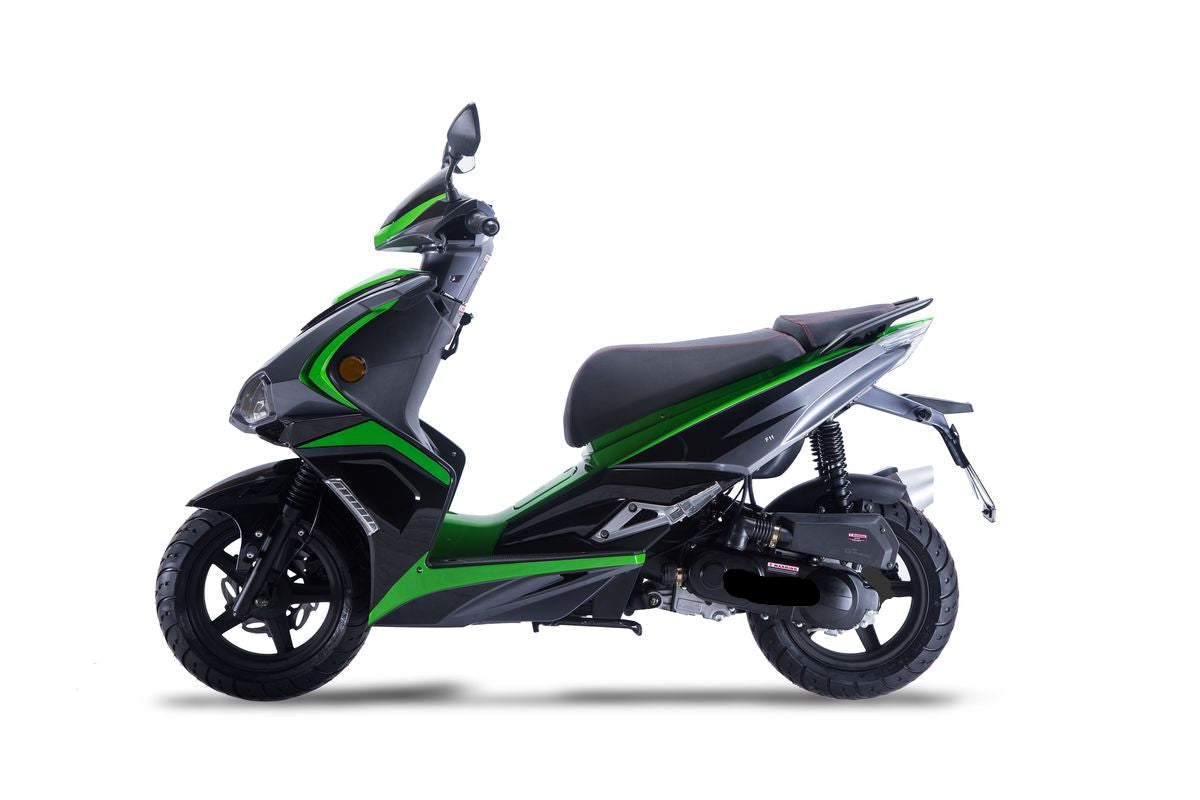 Striker - 50 ccm Euro 5 schwarz-gruen