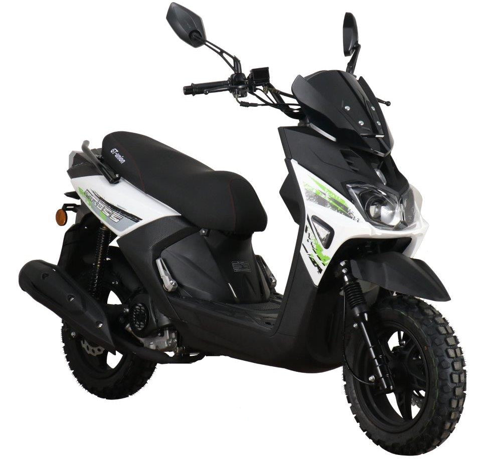 Cross 2.0 - 125 ccm 85 km/h Euro 5+ weiß-grün