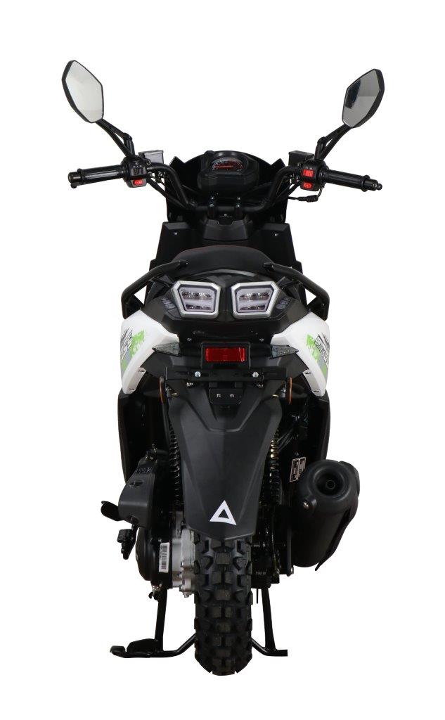 Cross 2.0 - 125 ccm 85 km/h Euro 5+ weiß-grün