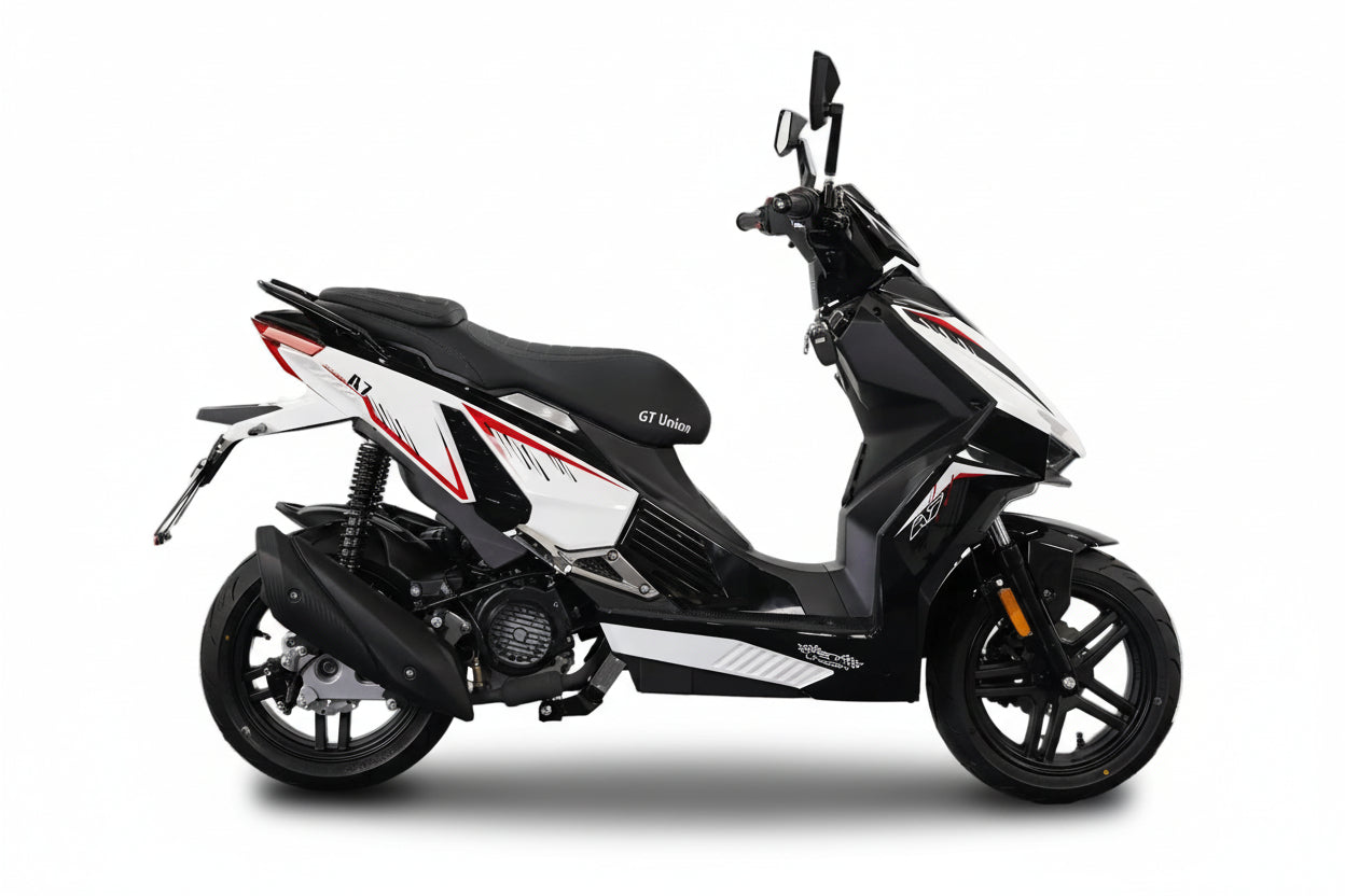 Unsere Neuheit nur bei GT Union Matador A7 - 125 ccm Euro 5+ Racing-white