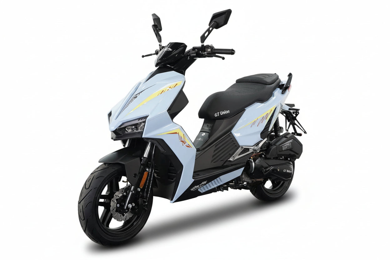 Unsere Neuheit nur bei GT Union Matador A7 - 125 ccm Euro 5+ Oceanblue