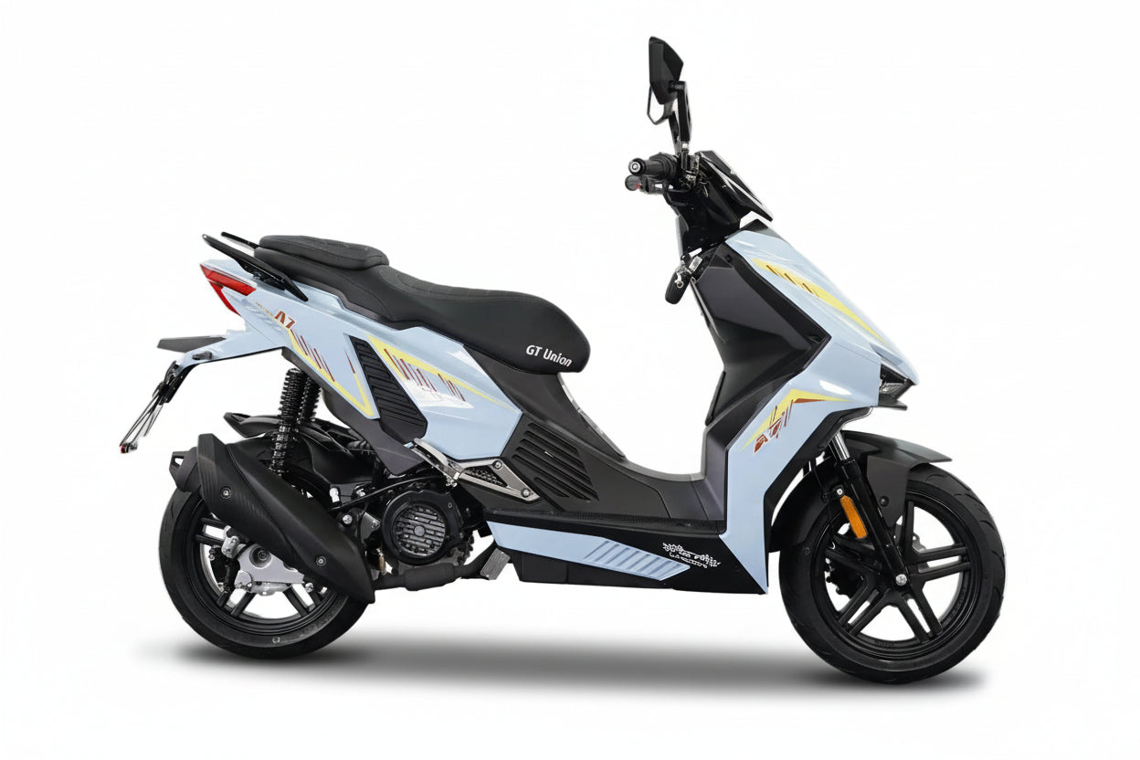 Unsere Neuheit nur bei GT Union Matador A7 - 125 ccm Euro 5+ Oceanblue