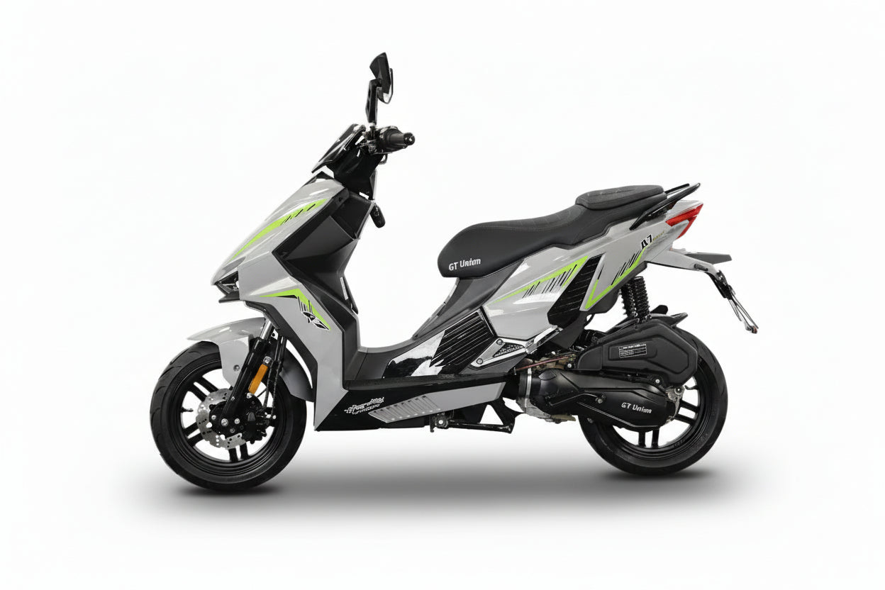 Unsere Neuheit nur bei GT Union Matador A7 - 125 ccm Euro 5+ grau-grün