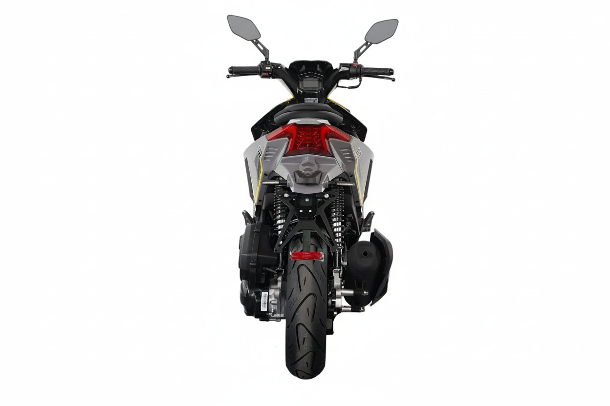 Unsere Neuheit nur bei GT Union Matador A7 - 125 ccm Euro 5+ grau-gelb