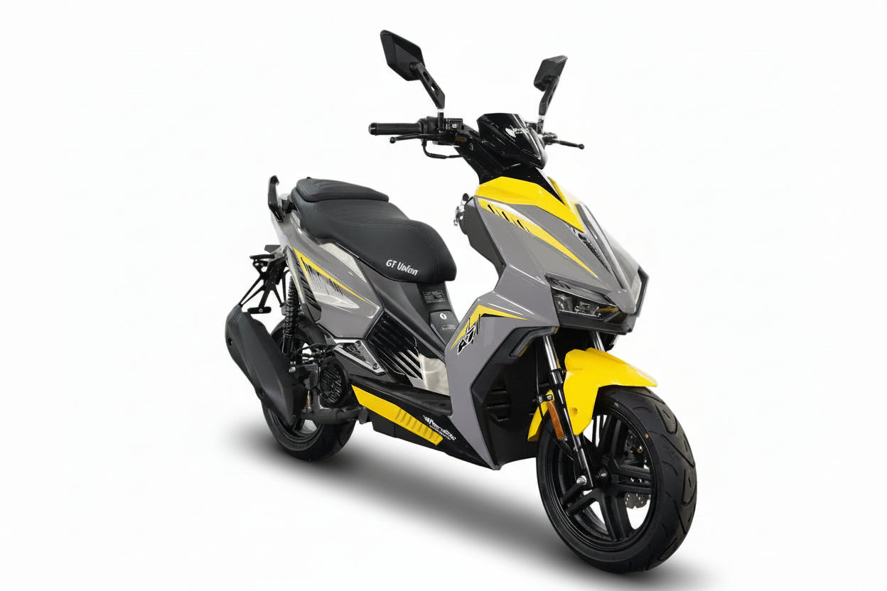 Unsere Neuheit nur bei GT Union Matador A7 - 125 ccm Euro 5+ grau-gelb