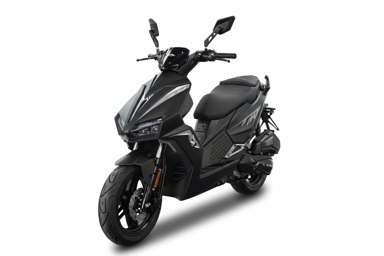 Unsere Neuheit nur bei GT Union Matador A7 - 125 ccm Euro 5+ mattschwarz