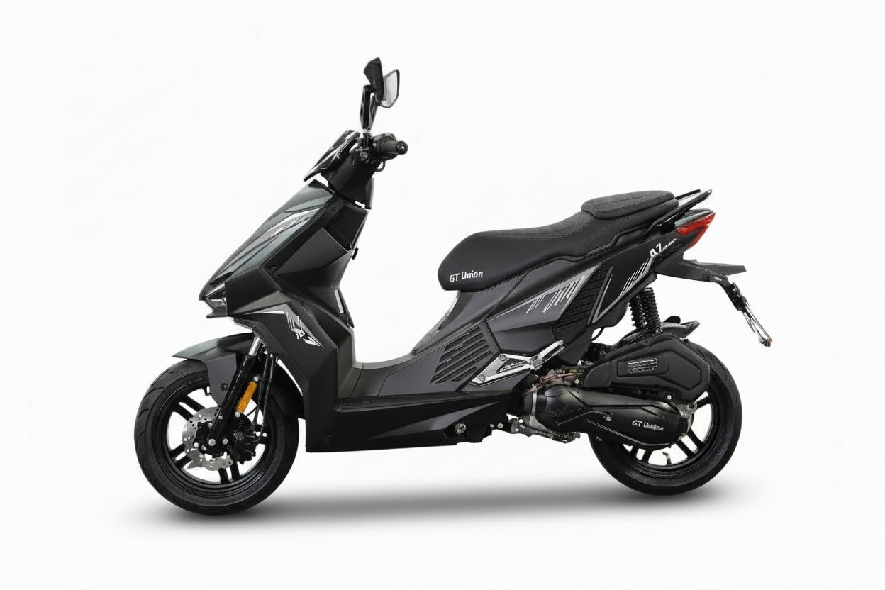 Unsere Neuheit nur bei GT Union Matador A7 - 125 ccm Euro 5+ mattschwarz