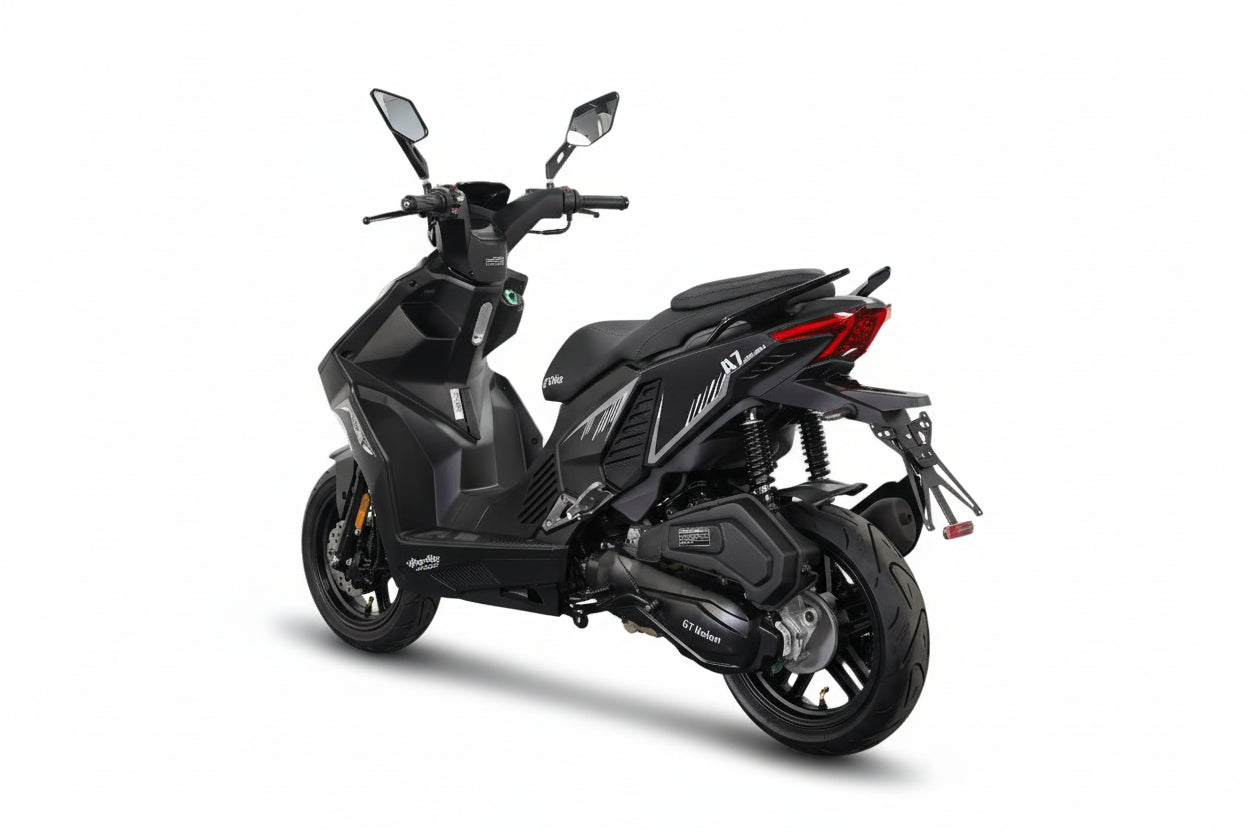 Unsere Neuheit nur bei GT Union Matador A7 - 125 ccm Euro 5+ mattschwarz