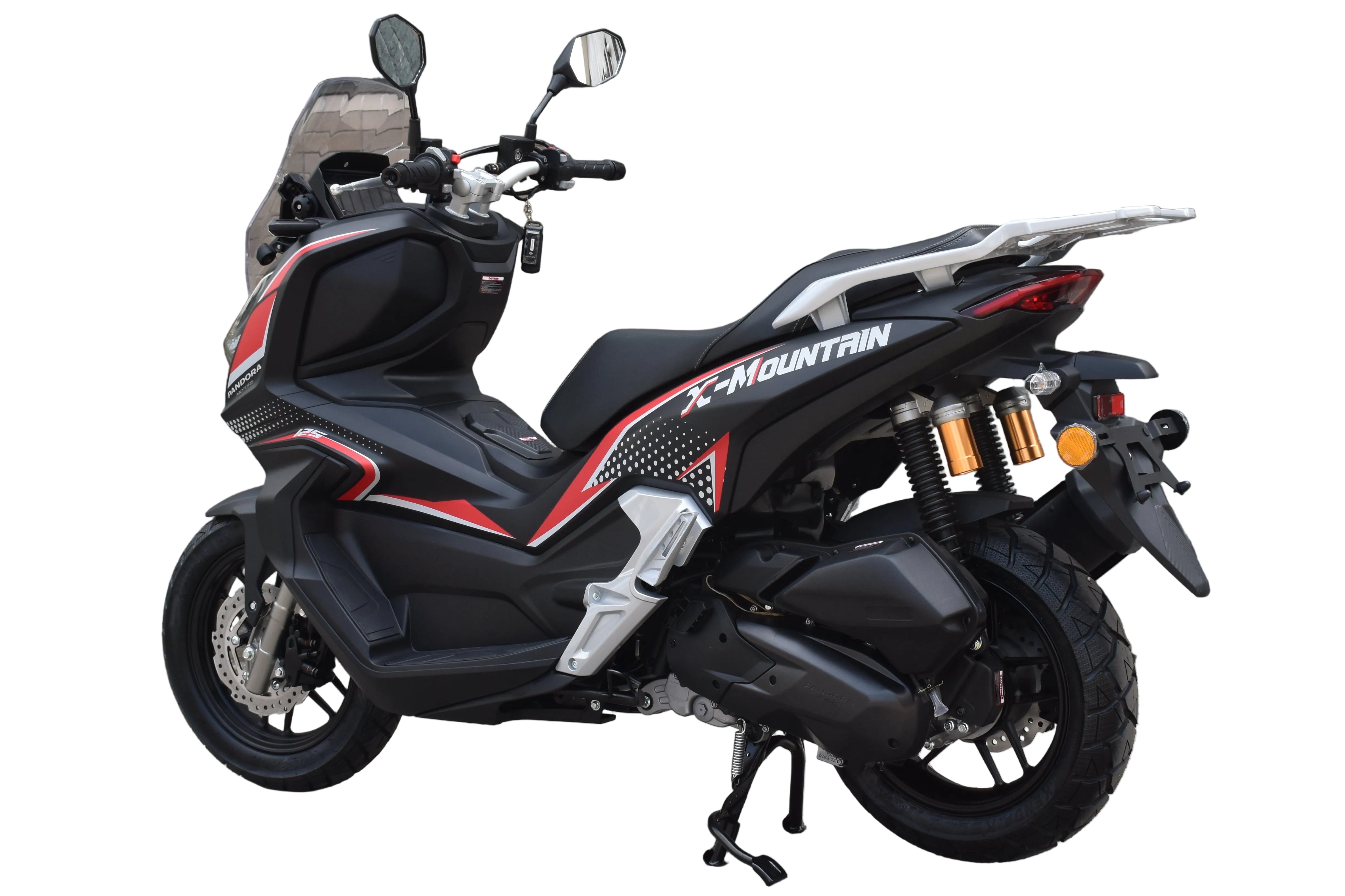 X-Mountain 125 LC - 125ccm - black-red