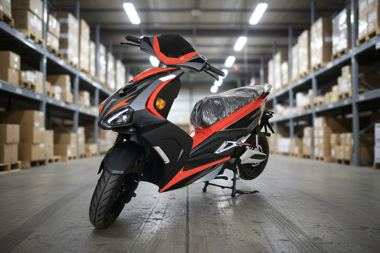 e-Striker Bosch Motor 3000 W - schwarz rot - Vorführfahrzeug