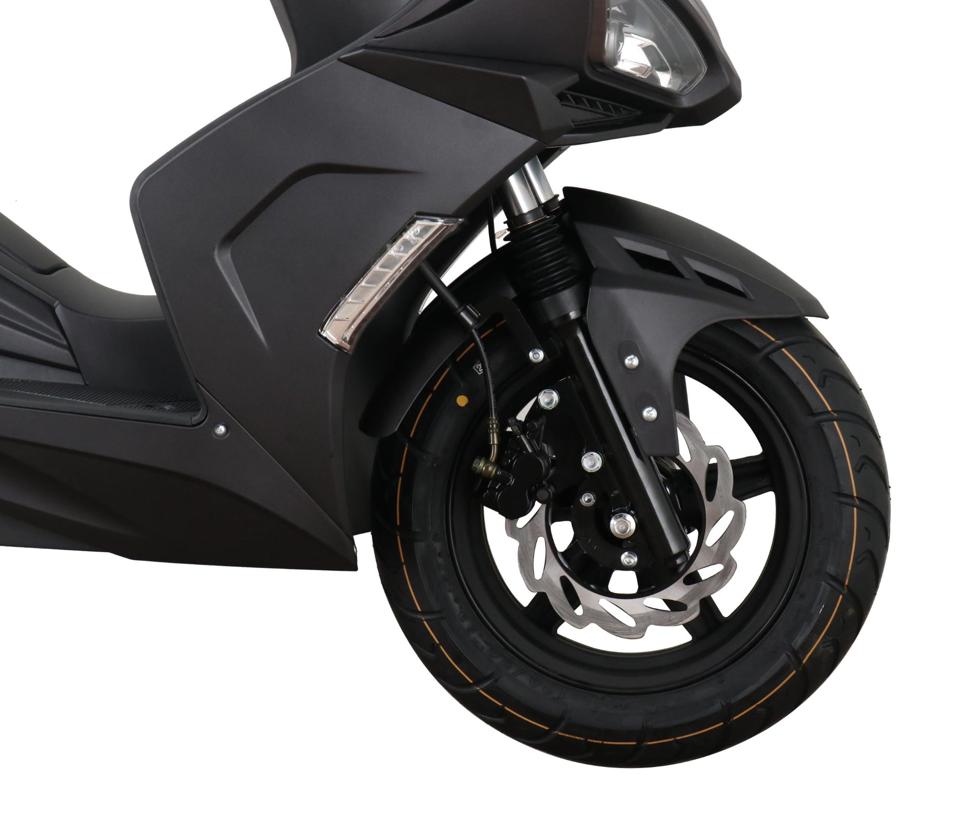 Striker-125 ccm Euro 5+ mattschwarz