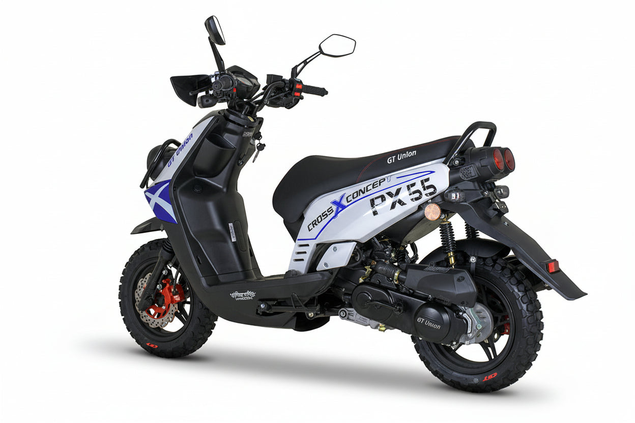 PX55 Cross Concept - 50ccm Euro 5 blau-weiß