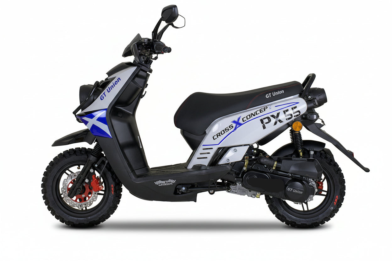PX55 Cross Concept 125ccm Euro 5+ blau-weiss