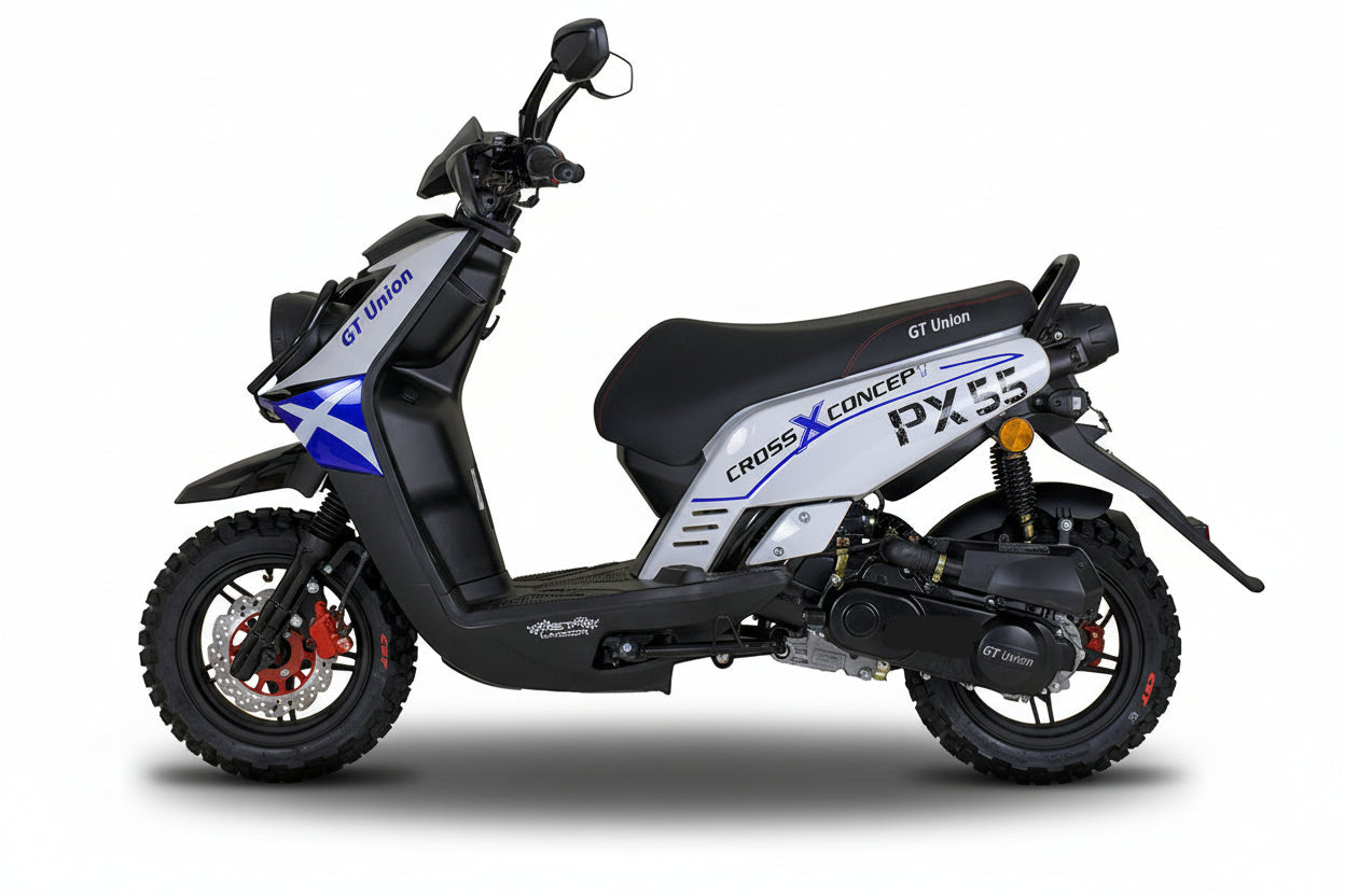 PX55 Cross Concept - 50ccm Euro 5 blau-weiß