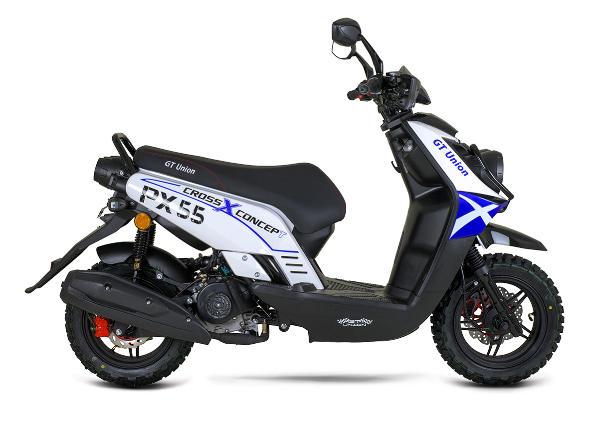 PX55 Cross Concept 125ccm Euro 5+ blau-weiss