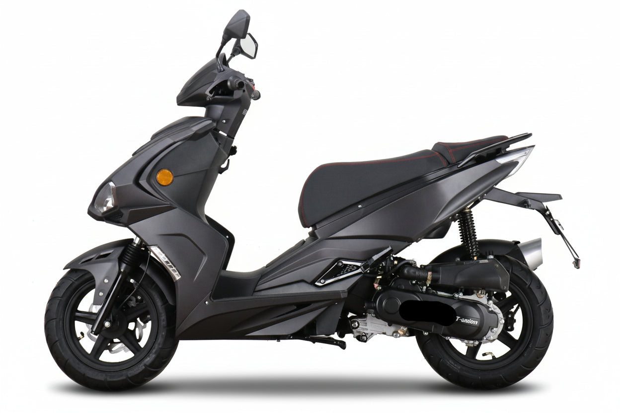 Striker-125 ccm Euro 5+ mattschwarz