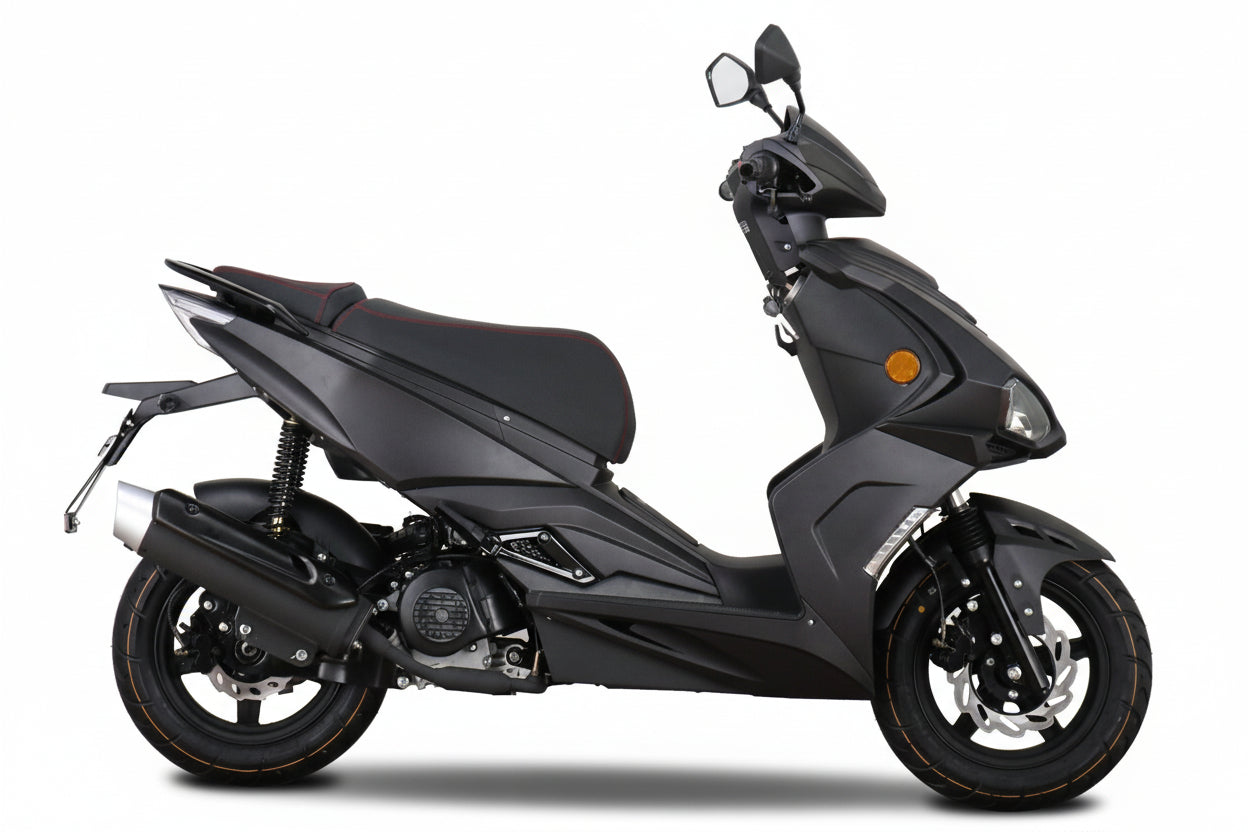 Striker-125 ccm Euro 5+ mattschwarz