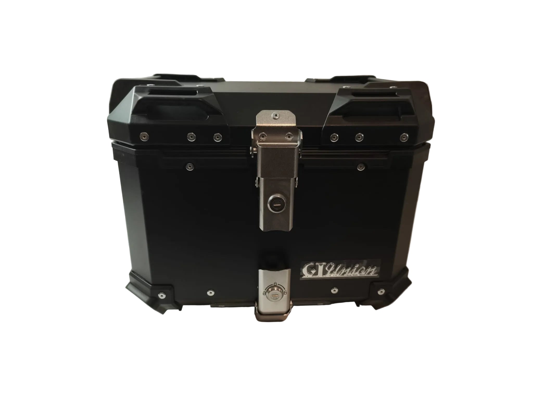 Top Case universal 36 Liter schwarz - Alu mit Rückenpolster