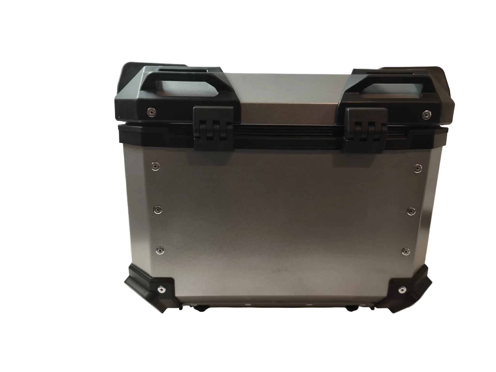 Top Case universal 36 Liter silber - Alu mit Rückenpolster