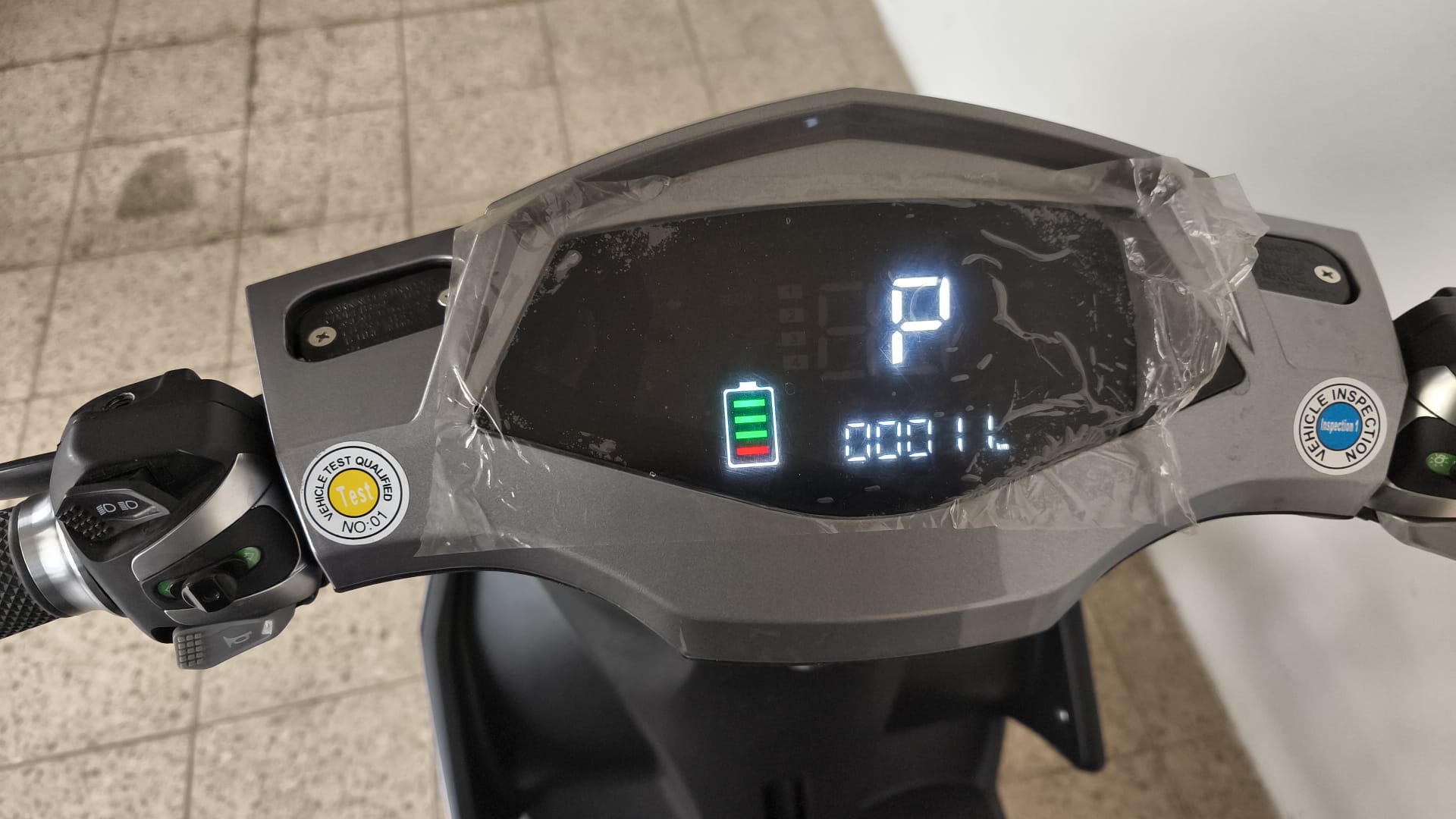 Elektro Motoroller mit Bosch Motor 3000W, 25 km/h - Musterfahrzeug - Einzelstück