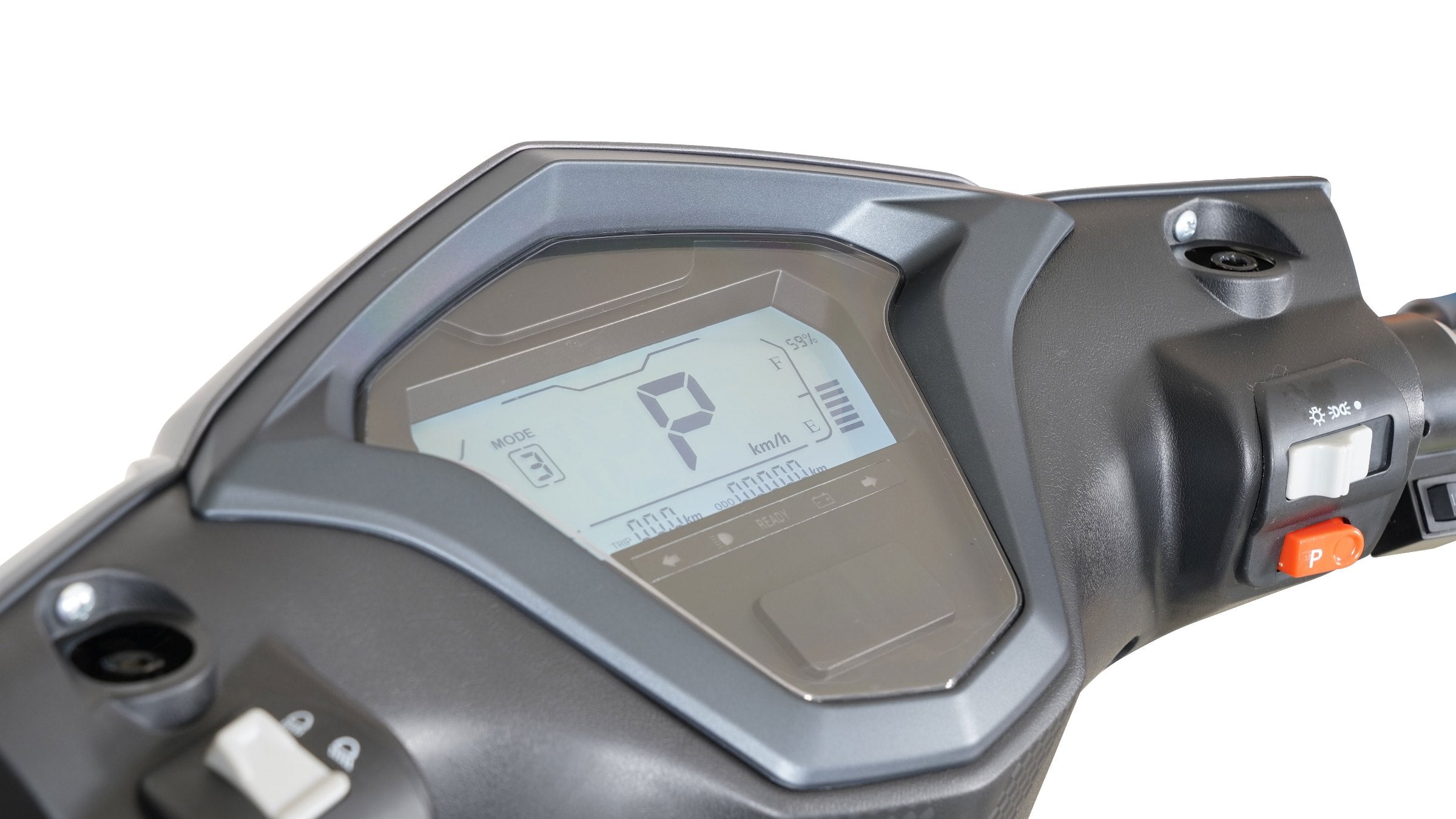 e-Adler 2400 Watt weiß matt mit Li Ion Akku