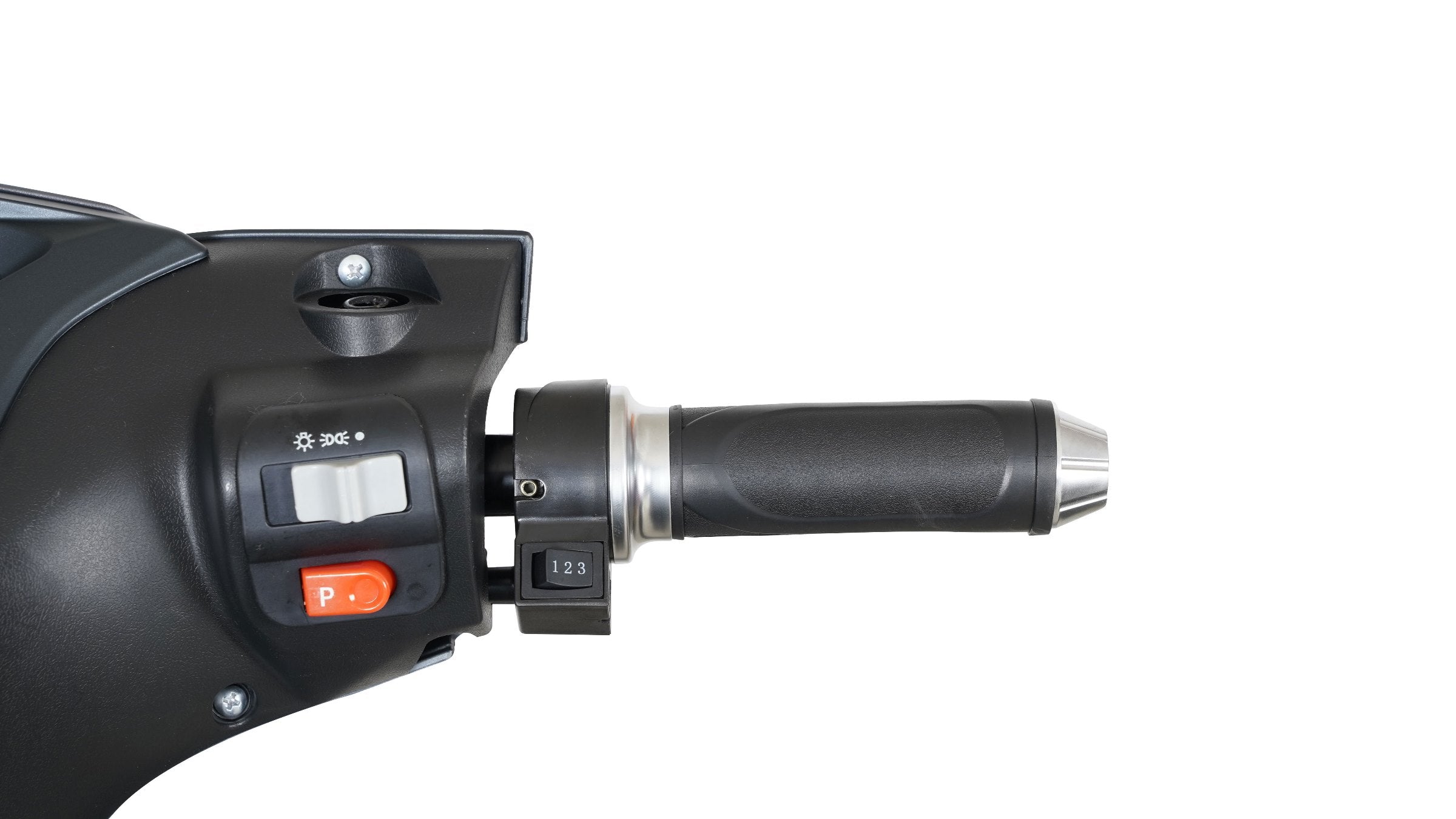 e-Adler 2400 Watt mattgrau mit Li Ion Akku