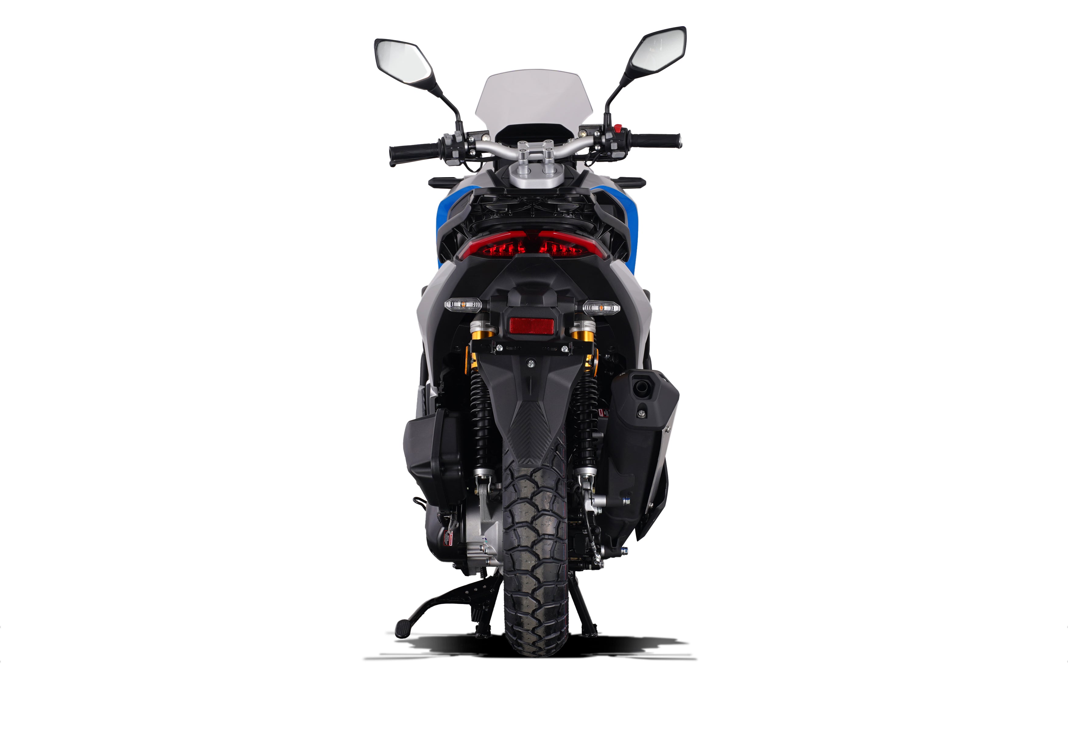 Next NX Cross 125i - 125 ccm EFI Euro 5 grau-blau