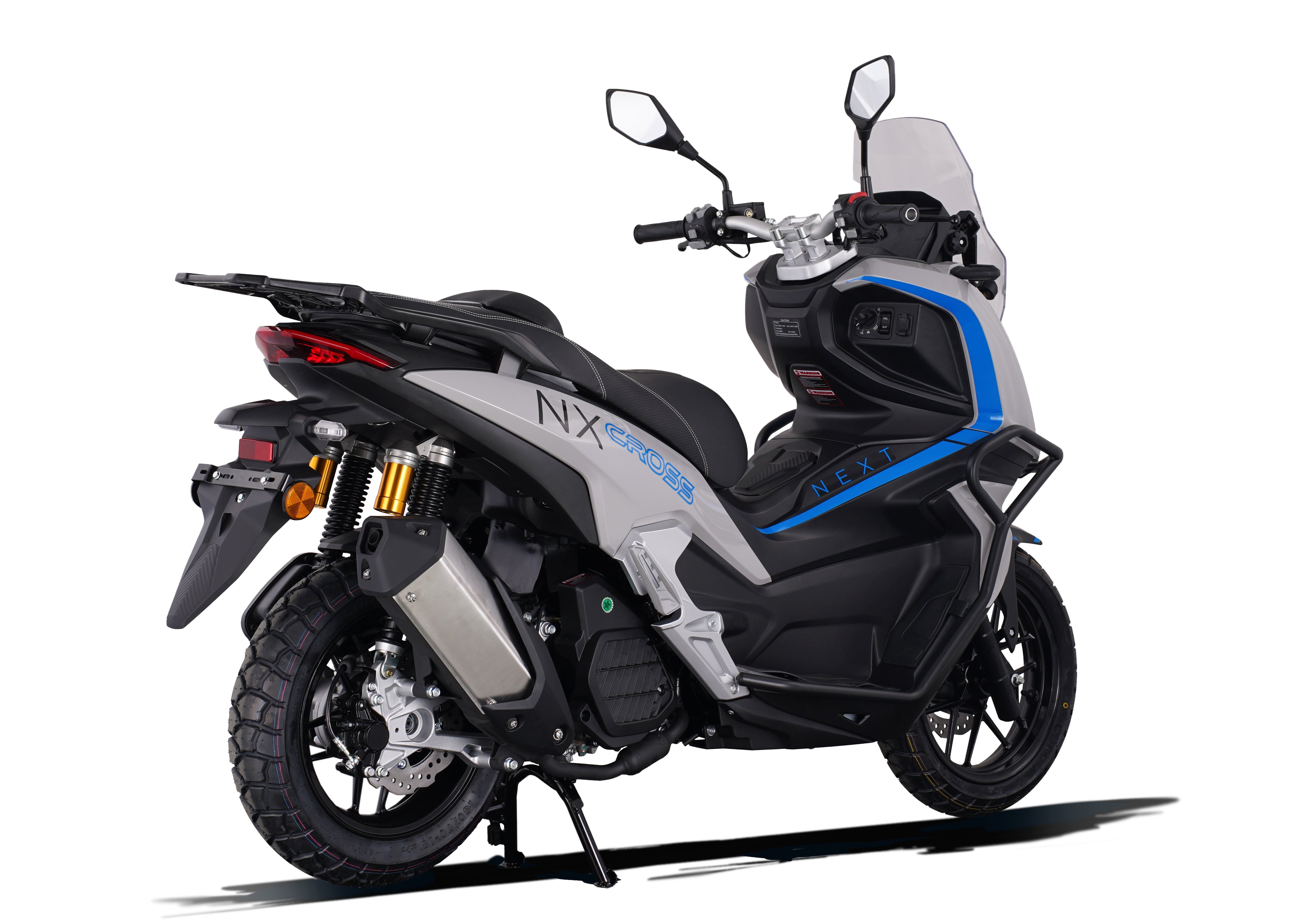 Next NX Cross 125i - 125 ccm EFI Euro 5 grau-blau