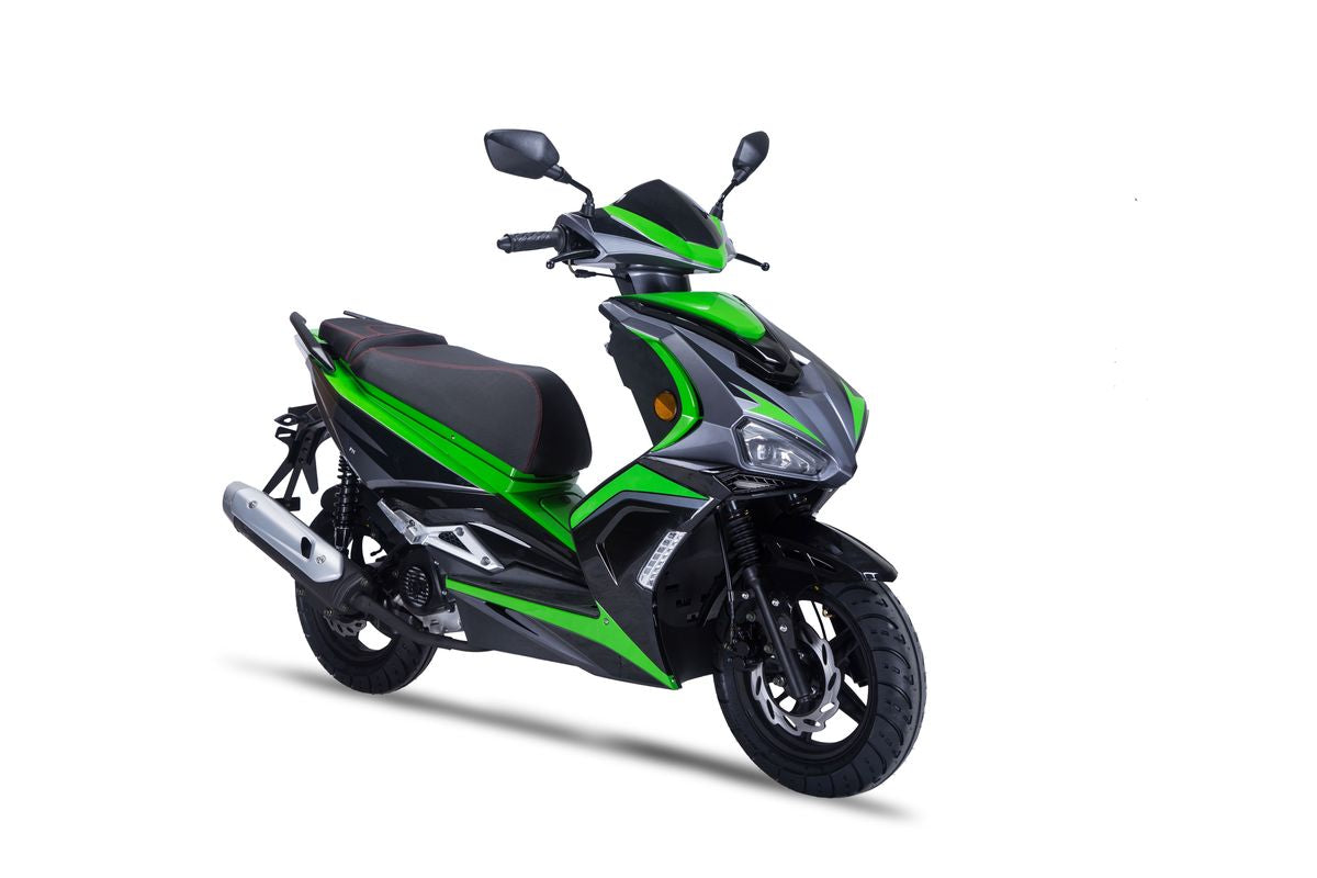 Striker - 50 ccm Euro 5 schwarz-gruen