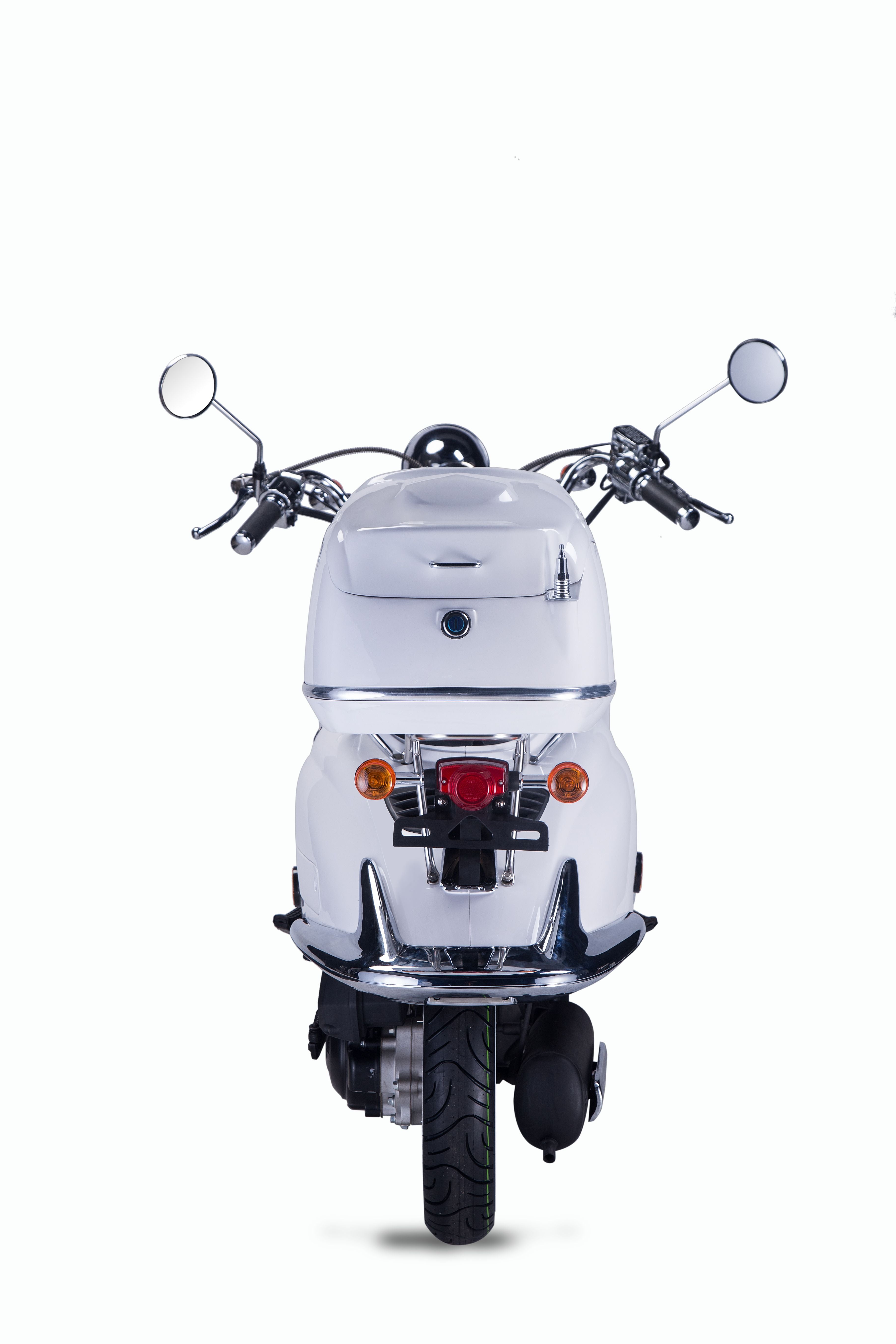 Strada - 50 ccm Euro 5 weiß - Sitzbank Farbe wählbar
