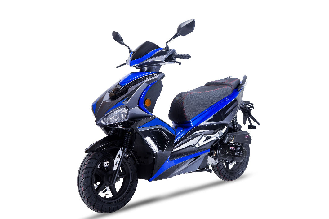 Striker - 50 ccm Euro 5 schwarz-blau