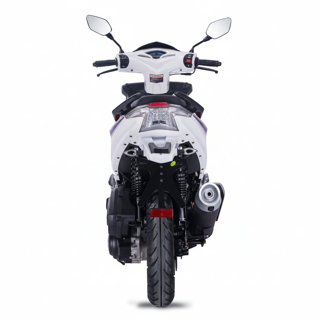 Striker- 125 ccm Euro 5+ weiß