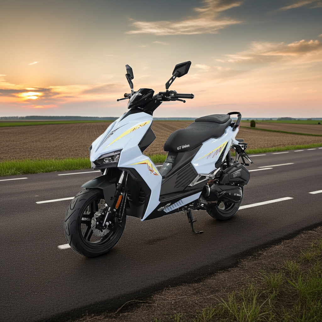 Unsere Neuheit nur bei GT Union Matador A7 -  125 ccm Euro 5+ Oceanblue
