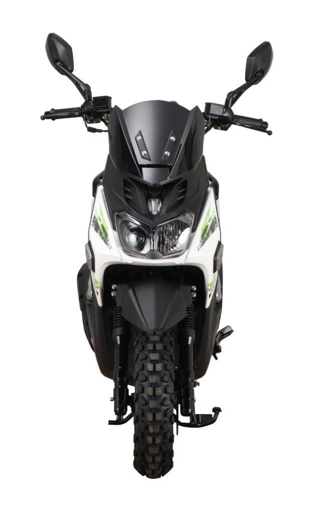 Cross 2.0 - 50 ccm Euro5  weiß-grün - April 2026 wieder verfügbar