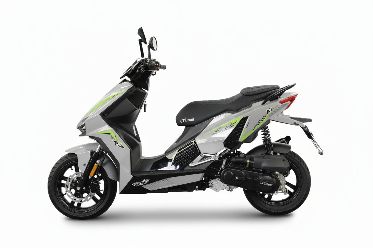 Unsere Neuheit nur bei GT Union Matador A7 - 50 ccm Euro 5 grau-grün