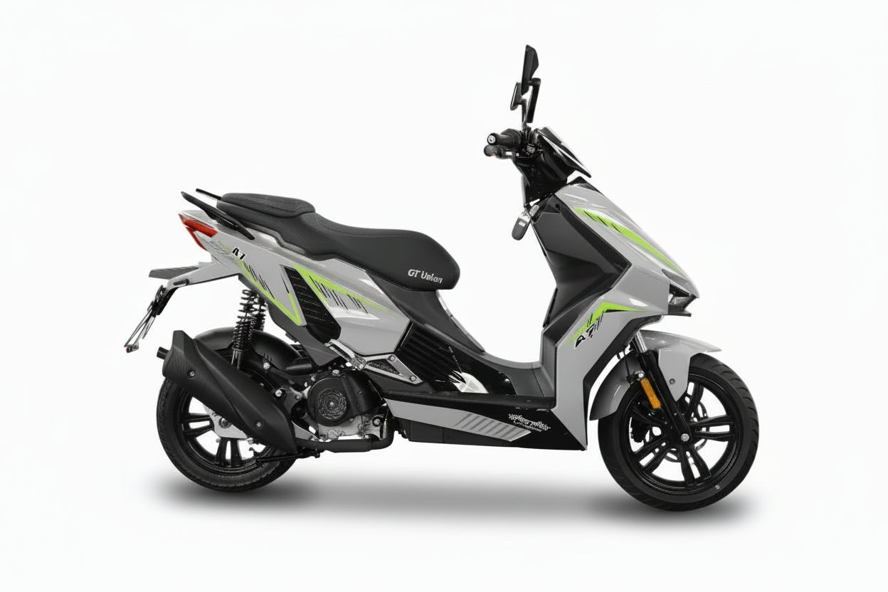 Unsere Neuheit nur bei GT Union Matador A7 - 50 ccm Euro 5 grau-grün