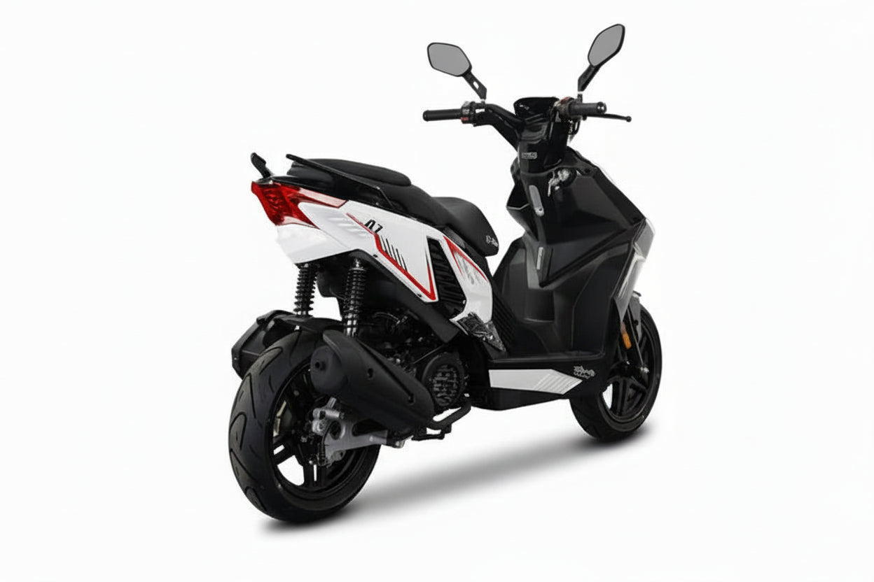 Unsere Neuheit nur bei GT Union Matador A7 -  125 ccm Euro 5+ Racing-white