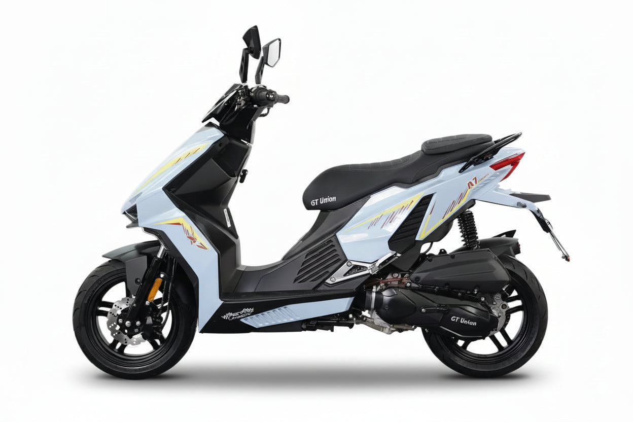 Unsere Neuheit nur bei GT Union Matador A7 -  125 ccm Euro 5+ Oceanblue