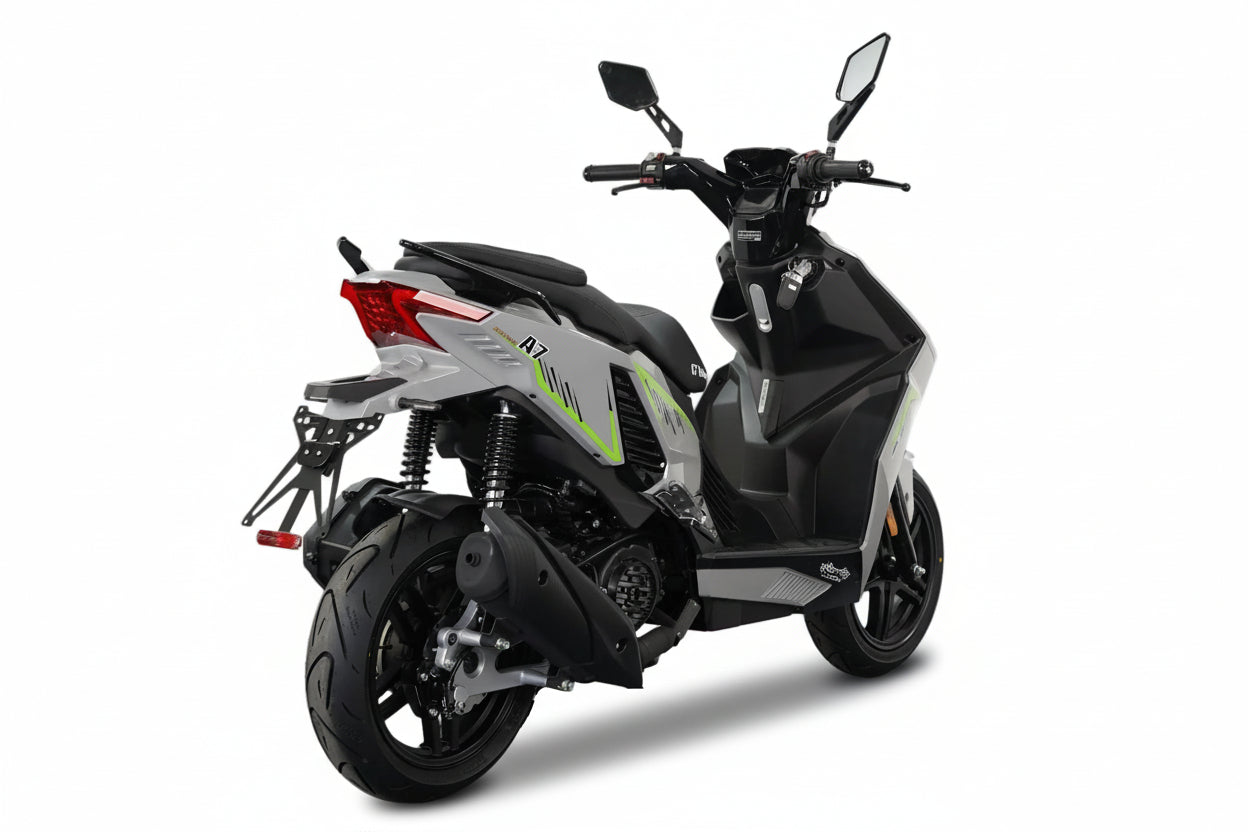 Unsere Neuheit nur bei GT Union Matador A7 -  125 ccm Euro 5+ grau-grün