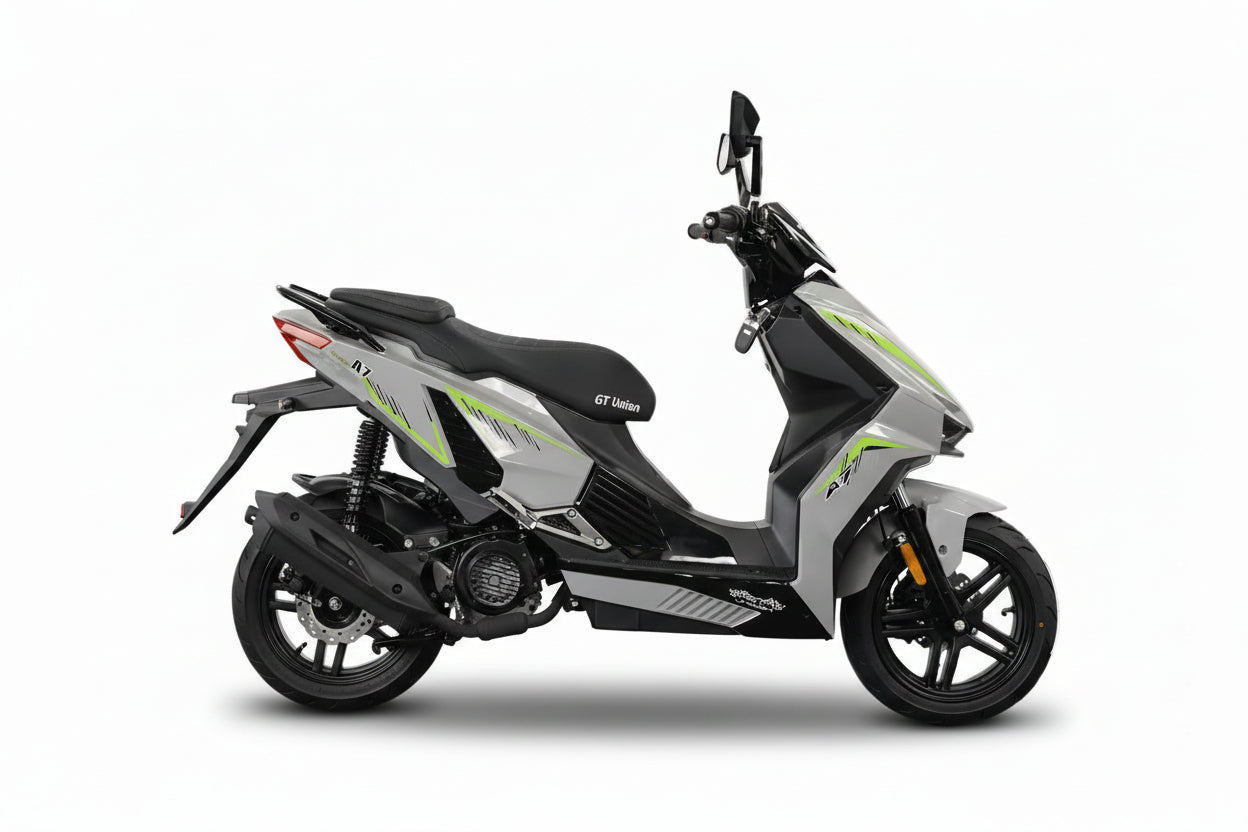 Unsere Neuheit nur bei GT Union Matador A7 -  125 ccm Euro 5+ grau-grün