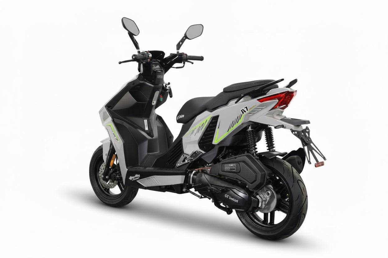 Unsere Neuheit nur bei GT Union Matador A7 -  125 ccm Euro 5+ grau-grün