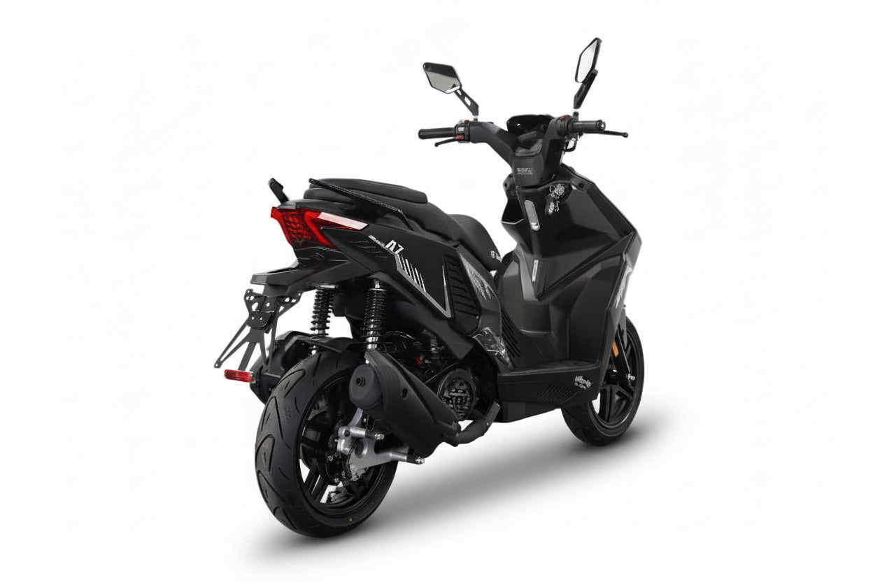 Unsere Neuheit nur bei GT Union Matador A7 -  125 ccm Euro 5+ mattschwarz
