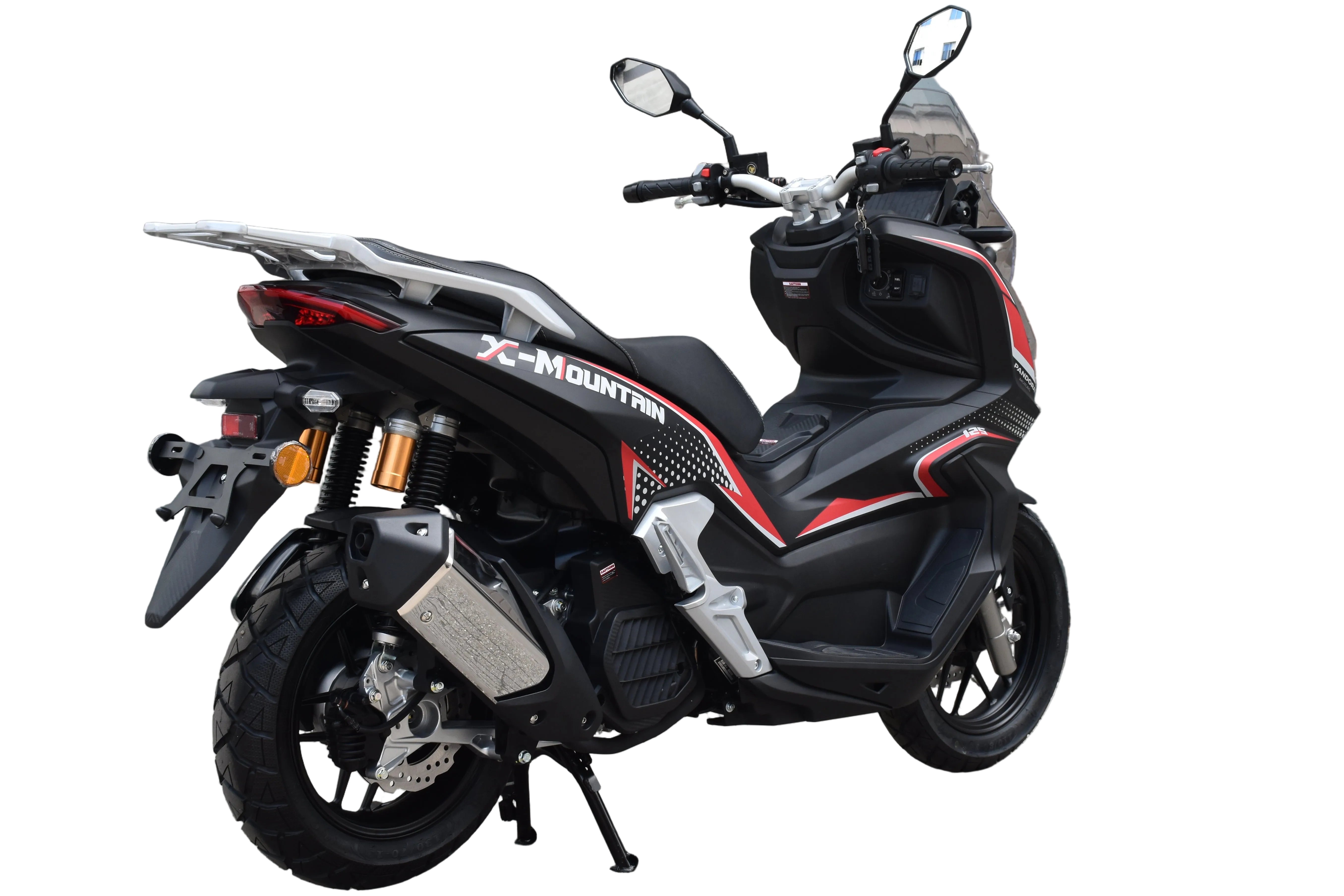 X-Mountain 125 LC - 125ccm - black-red