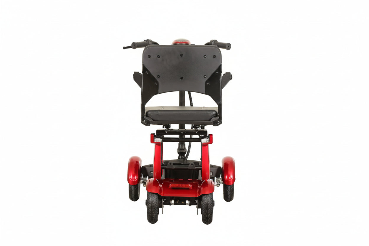 Seniorenmobil AM Klapp Quad 400 Li Ion Akku, 6 km/h mit 3 Gängen - klappbar - rot