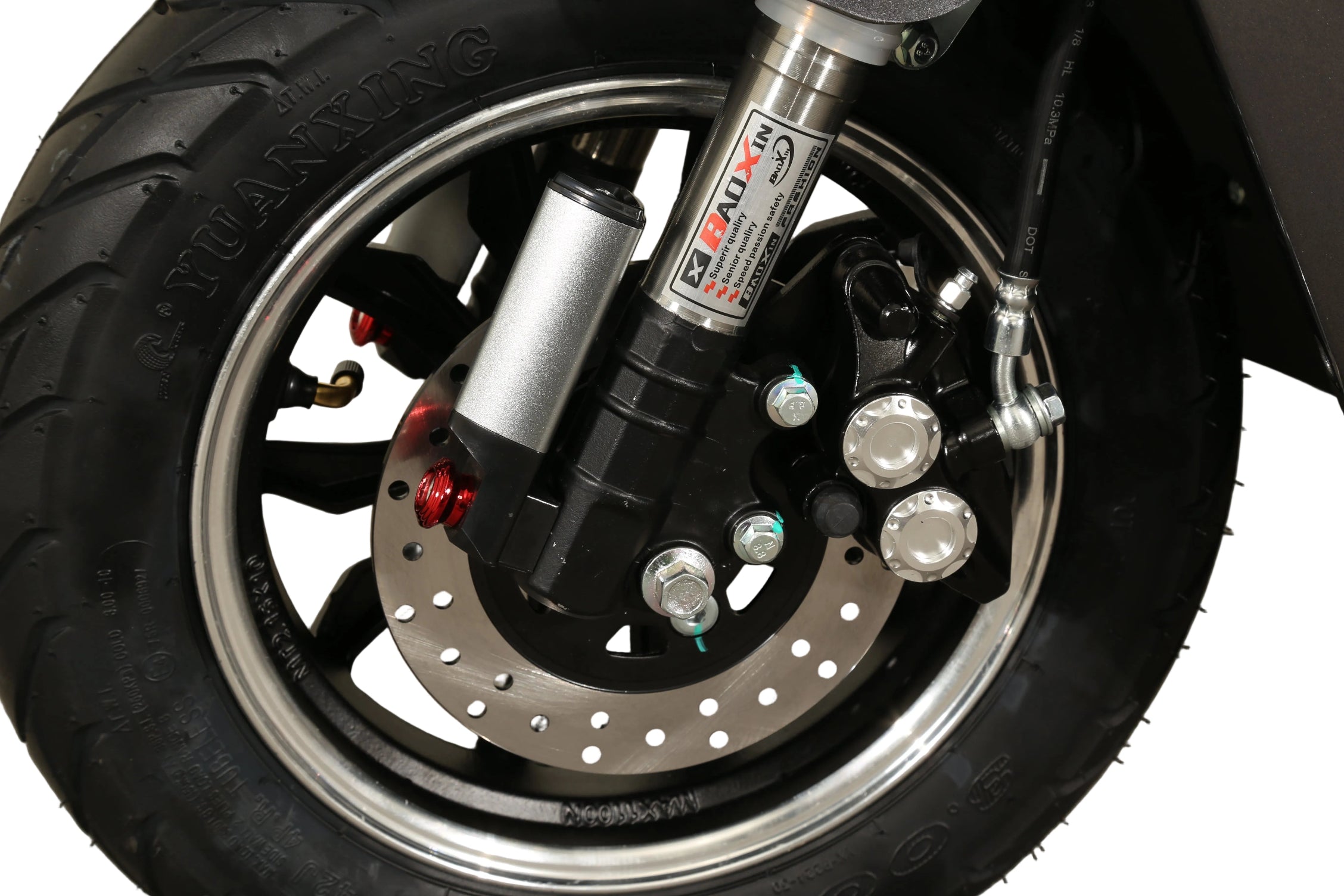 Seniorenmobil AM E-Rider 1000, 25 km/h -  grau mit Top Case