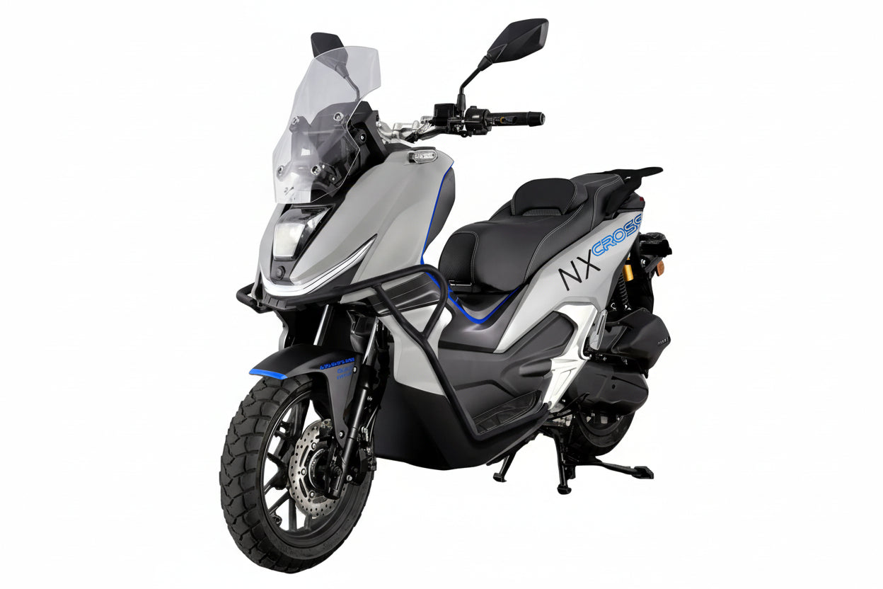 Next NX Cross 125i - 125 ccm EFI Euro 5 grau-blau