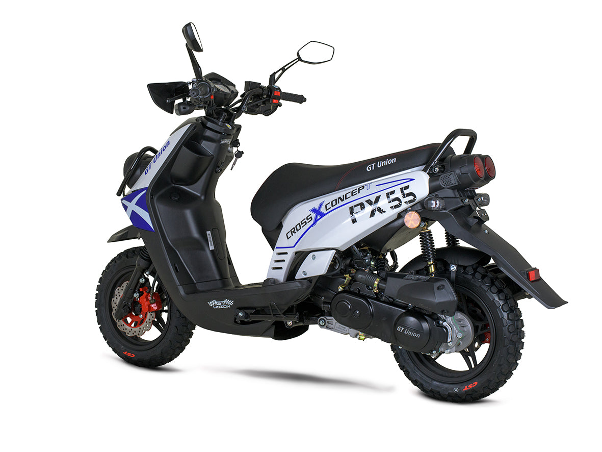 PX55 Cross Concept 125ccm Euro 5+ blau-weiss
