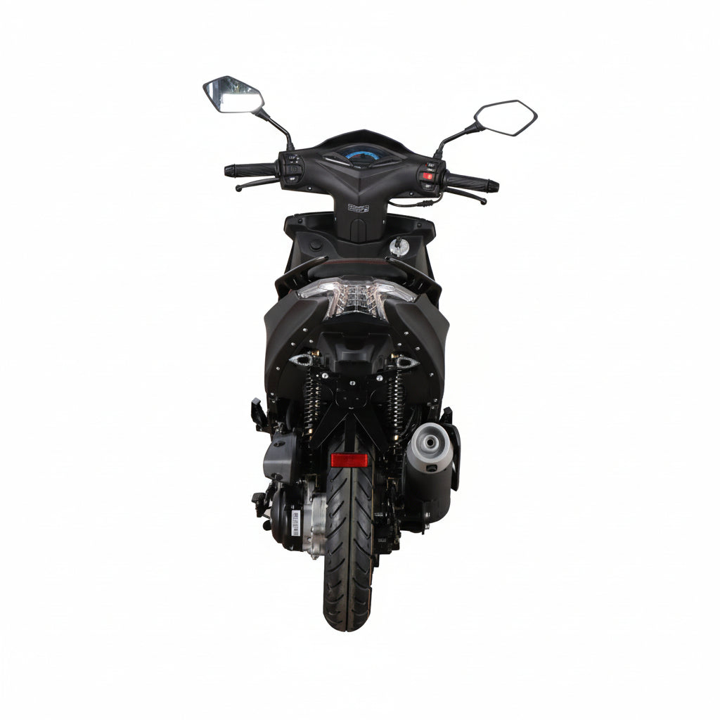 Striker-125 ccm Euro 5+ mattschwarz