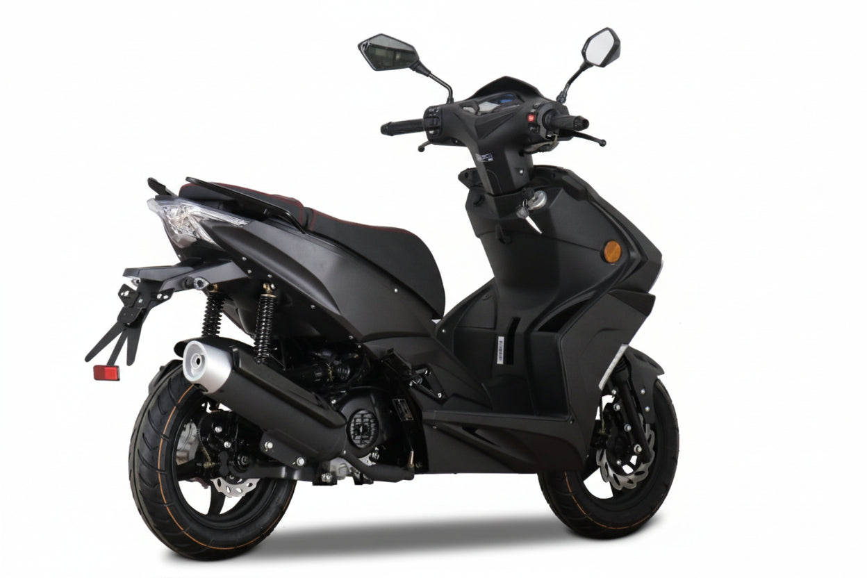 Striker-125 ccm Euro 5+ mattschwarz