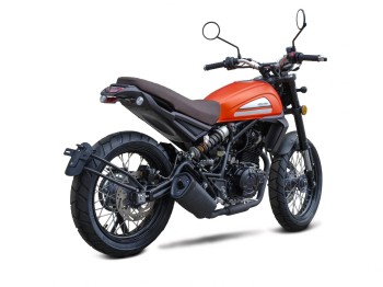 Cafe Racer 125 STS orange